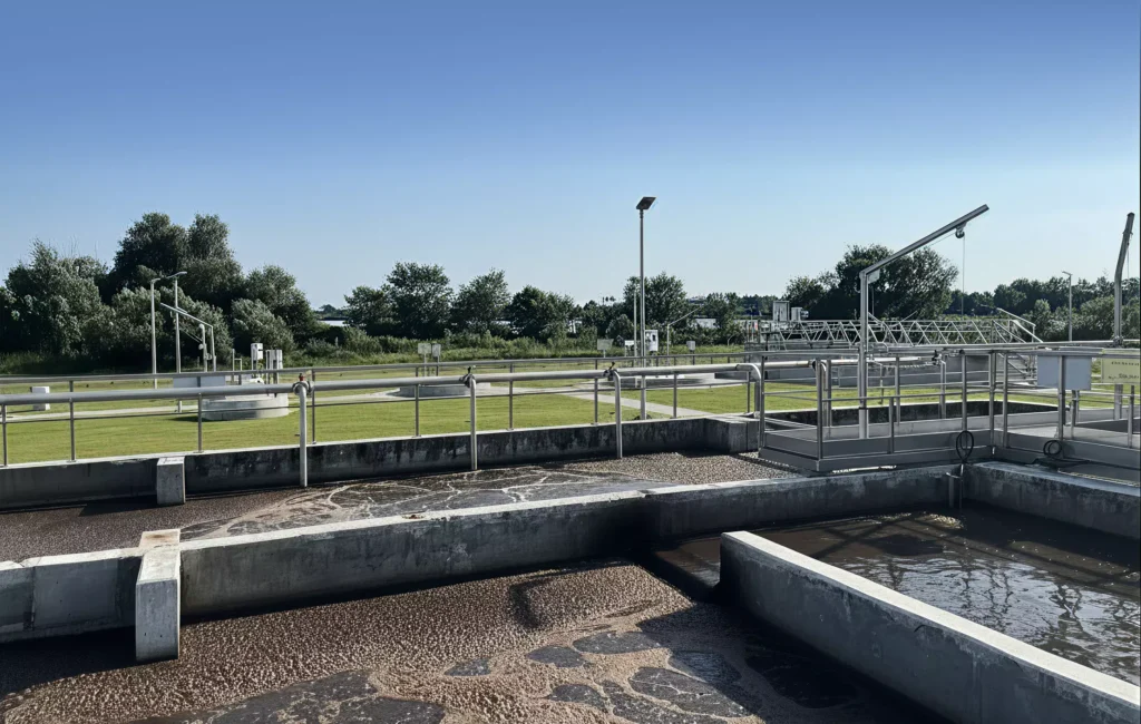 Control System for Sewage Treatment Plant in Rogowo